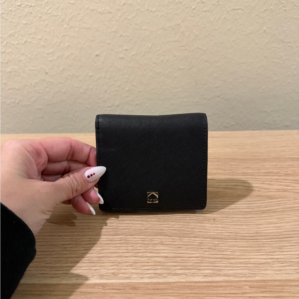 Kate Spade Black Compact Wallet